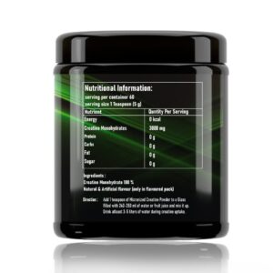 Ultrapure Creatine (300gm)